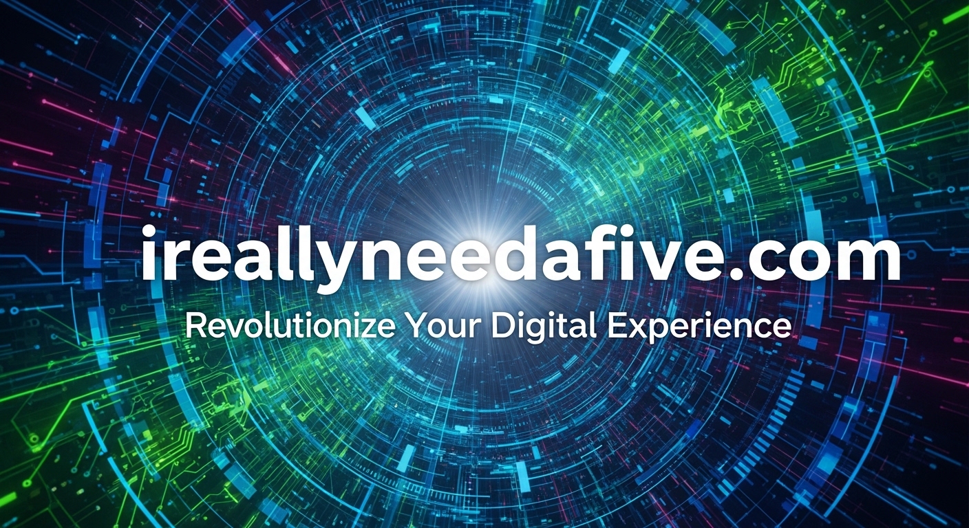 ireallyneedafive.com: Revolutionize Your Digital Experience