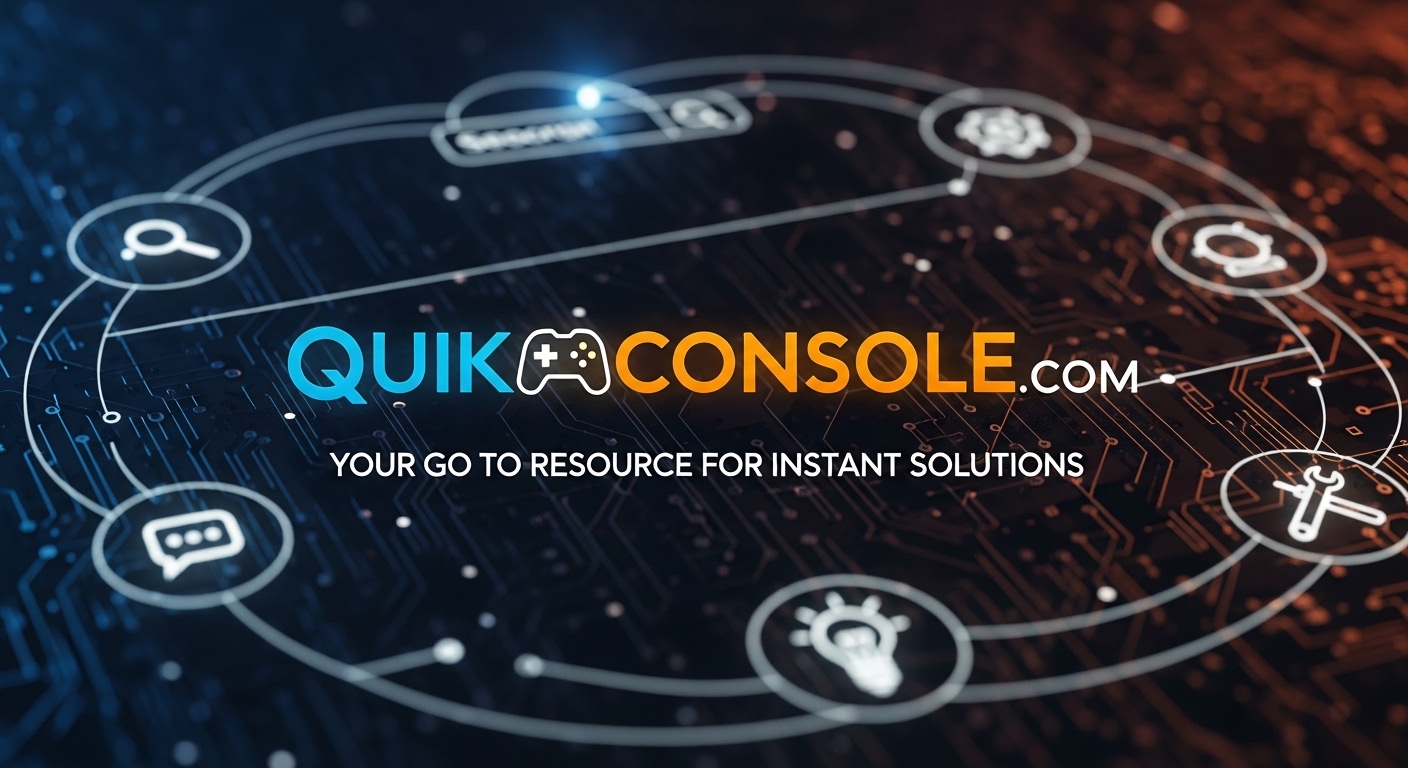 Quikconsole com: Your Go To Resource for Instant Solutions